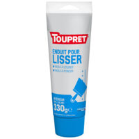 Enduit pour lisser pâte Toupret murs intérieurs Conditionnement: 330GR