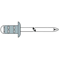 GESIPA 0007693564817 MINI-PACK POLYGRIP, 4,8 X 17 MM