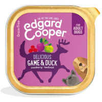 Pâtée pour chien adulte sans céréales – 100% viande fraîche – Riche en protéines – 540700714764 – Edgard & Cooper