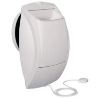 Bouche d'extraction standard à cordelette 30-90m3/h – Pour salles de bain – Installation rapide avec fût Aldes – Entretien facile