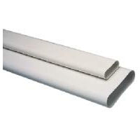 Aldes – Raccord VMC minigaine barre 1m D125mm ultra plat – Conduit rigide pour ventilation cachée – 11023085