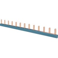 PEIGNE HORIZONTAL UNIPOLAIRE PH OU N (RÉVERSIBLE NOIR/BLEU) 13 MODULES EUR'OHM EUROHM
