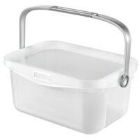 CURVER 221694 BOÎTE CARRÉE À COUVERCLE MULTIBOXX 3 L POLYPROPYLÈNE TRANSPARENT 25,7 X 17,7 X 11,3 CM