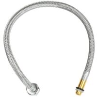 Tuyau de remplacement flexible en métal pour mélangeur Grohe 28139000