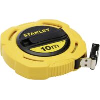 Stanley – Décamètre ruban en fibre de verre 20m – Boîtier ABS antichoc – Graduation tous les 2mm – Résistant aux UV et à la corrosion