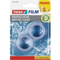 tesafilm Transparent tesa 57766-00000-14 transparent (L x l) 10 m x 15 mm acrylate 2 pc(s) S17436
