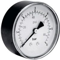 MANOMÈTRE 0 À 16 BAR SYSTÈME DE VISSAGE À L'ARRIÈRE (Ø) 40 MM CONNEXION G1/8 ICH 306.40.16