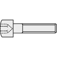 VIS CYLINDRIQUE TOOLCRAFT 839688 50 PC(S) M6 30 MM TÊTE CYLINDRIQUE 6 PANS INTÉRIEURS ACIER DIN 912