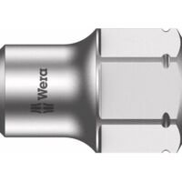 DOUILLE 6 PANS EXTÉRIEURS 4 MM LONGUEUR: 18 MM WERA 05003665001 PROPULSEUR: 1/4 (6.3 MM) 1 PC(S)