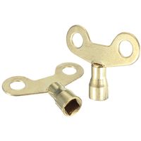 Gold Silverline 864777 Lot de 2 cl/és de purge de radiateur