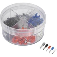 ASSORTIMENT D'EMBOUTS SIMPLES TRU COMPONENTS E400FS 739872 0.50 MM² 2.50 MM² BLANC, BLEU, ROUGE, NOIR, GRIS 400 PC(S)