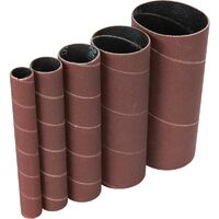Manchons De Ponçage Grain 80 - Lot De 12 Pièces | 114mm - 13mm à 76mm | Pour Courbes Et Arrondis