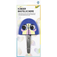 FOLIA 772 - CISEAUX DE BRICOLAGE POUR ENFANTS RAINBOW, ENV. 16 CM, CISEAUX POUR ENFANTS AVEC MOTIF ARC-EN-CIEL ET GAUFRAGE DE LA
