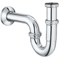 Siphon de lavabo 1''1/4 – Raccord mural DN 32 – Finition chromée GROHE StarLight – Durabilité et style élégant