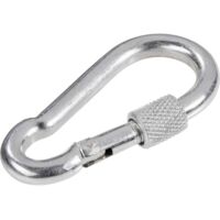 TOOLCRAFT 486747 MOUSQUETON À VIS (L X L) 80 MM X 8 MM