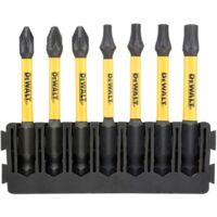 SET D'EMBOUTS LONGS, 7 PIÈCES DEWALT DT70823