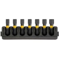 DeWALT Accessoires - Set d'embouts HEX, 7 pièces DT70806