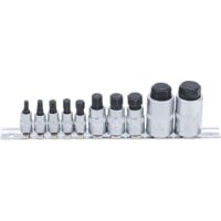 BGS Jeu de douilles à embout extra-courtes à six pans creux 4 - 19 mm 10 pces - 5099