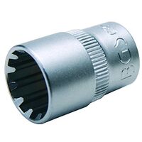 BGS Douille Gear Lock entraînement carré intérieur 6,3 mm (1/4") SW 9 mm - 10109