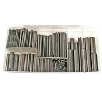 Bgs Technic – Assortiment de goupilles mécaniques 450 pièces – Acier 50Mn – Pour montage précis – Boîtier de rangement inclus
