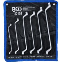 6 PIÈCES CLÉ À IL DOUBLE 75° SAE, TAILLE 1/4 '-3/4