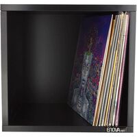 MEUBLE NOIR POUR 120 VINYLES ENOVA HIFI