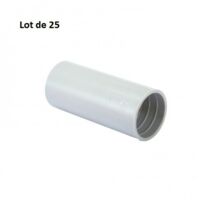 MANCHON SOUPLE POUR RACCORDEMENT DE GAINE ICTA DES BOÎTES DE DESCENTE DE CLOISON - Ø 16 MM - EUROHM EUR42118