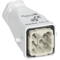 Connecteur multipôles capot mâle sortie verticale plastique Hypra 250V 10A 3P+T LEGRAND 052640