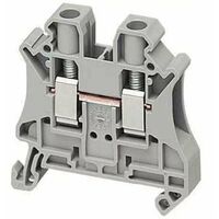 SCHNEIDER NSYTRV62 BORNE CONEX TORNILLO, 2PTS, 6MM2 GRIS PBT - SYS 40 65