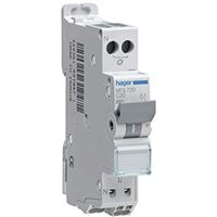 HAGER DISJONCTEUR 16A PH+N COURBE C 3KA 230V - MFN716