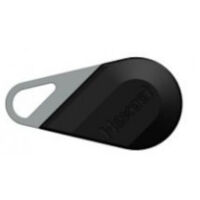 Aiphone – Clé électronique HEXACLE pour accès sécurisé – Acier inoxydable – Technologie Mifare – Dimensions 30x60x3mm – HECV2N