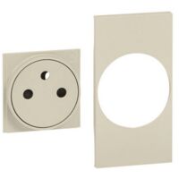 ENJOLIVEUR LIVING NOW POUR PRISE DE COURANT SURFACE 2 MODULES - SABLE BTICINO COFREL ARDBTKM55F