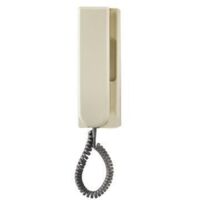 Urmet – Poste blanc avec pédale micro électrique – Compatible analogique 5 fils – Fabriqué en ABS – Usage audio professionnel