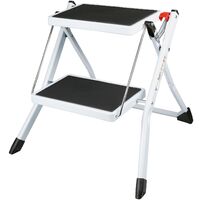 COGEX - MARCHEPIEDS ESCAMOTABLES, MARCHEPIEDS POUR ENFANTS - MARCHE PIED PLIABLE 2 MARCHES, ESCABEAU 2 MARCHES - MARCHES ANTIDÉR