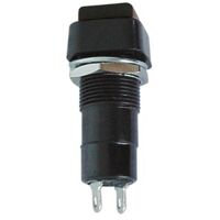 R18-23A BOUTON-POUSSOIR OFF-ON NOIR 3A/125V VELLEMAN R1823A/B/125