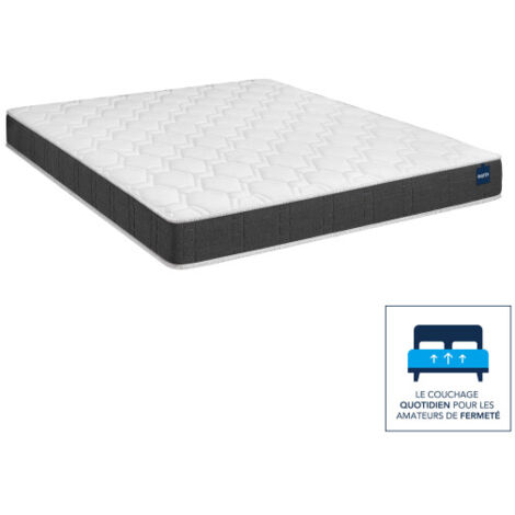 Matelas mémoire de forme 160x200 cm – Soutien ferme – Hauteur 19 cm – Aération optimale – Hypoallergénique – Bultex (1/5)