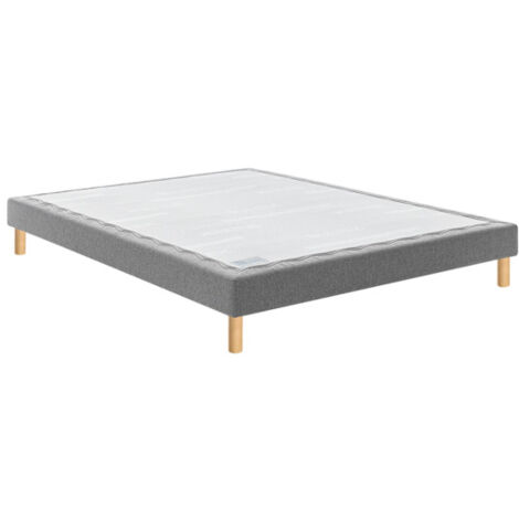 Sommier Bultex CONFORT MEDIUM MEDIANO 100x200 Trame gris clair Lattes (1/5)