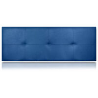 Cabecero Zeus Tapizado en Polipiel Azul de SonnoMattress 100X50x5cm