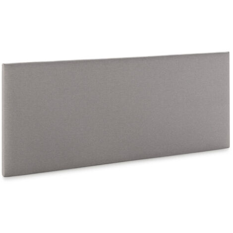 Tête de lit Aura recouverte de tissu Gris Clair 160x60 cm (1/5)