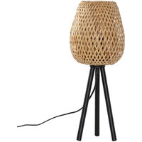 Lampe à poser Tara en Bambou, diamètre 43,5 cm