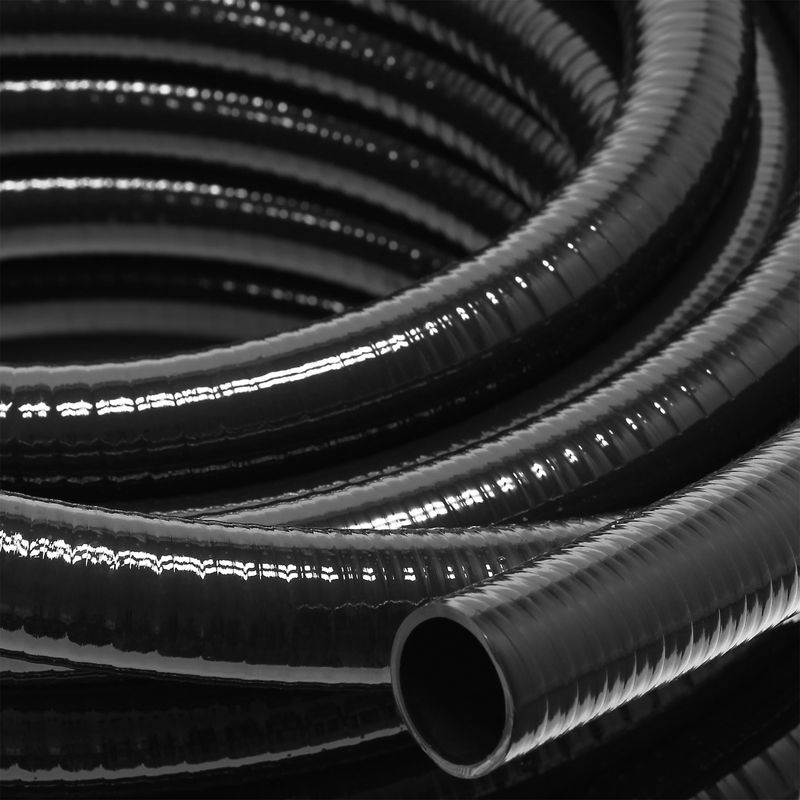 Teichschlauch 10 Meter Länge 32 mm 1 1//4/" schwarz Top Qualität Spiralschlauch