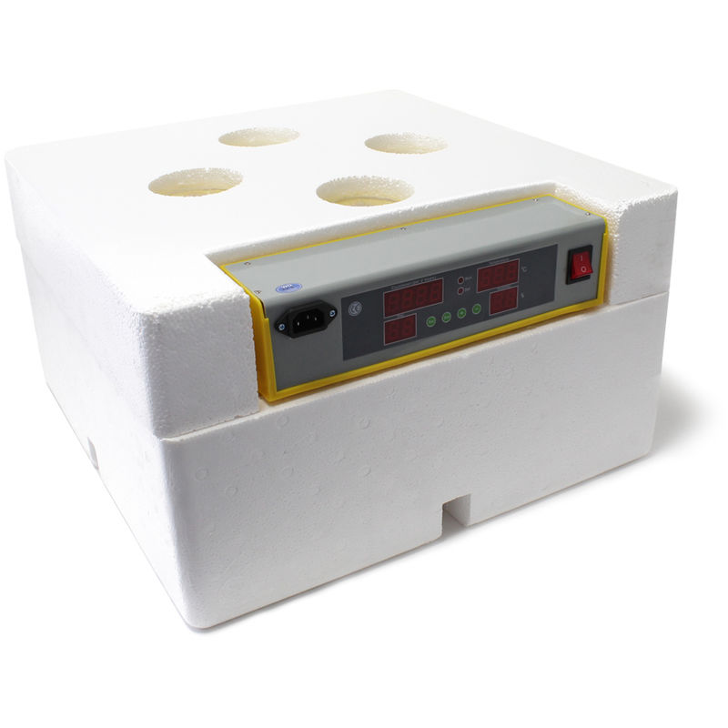 Vogvigo Brutmaschine Vollautomatisch Eier-Inkubator 36 Eier Digital Mini-Automatik-Inkubator mit Turner zum Schlüpfen von Truthahngänse-Wachtel-Hühnereiern Eierbrutmaschine 