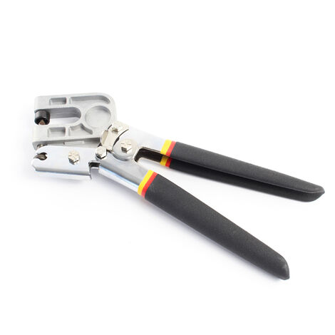 XPOtool Profi Verbundzange 270 mm, Krimperzange für Bleche 0,5-0,8 mm, Quetschzange, Trockenbauzange für Trockenbau Ständerwerk