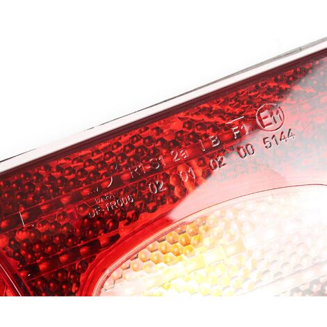 XPOtool Rückleuchten 2er RFS Tüllenanschluss T.1 Beleuchtung für Anhänger  mit Kennzeichenbeleuchtung