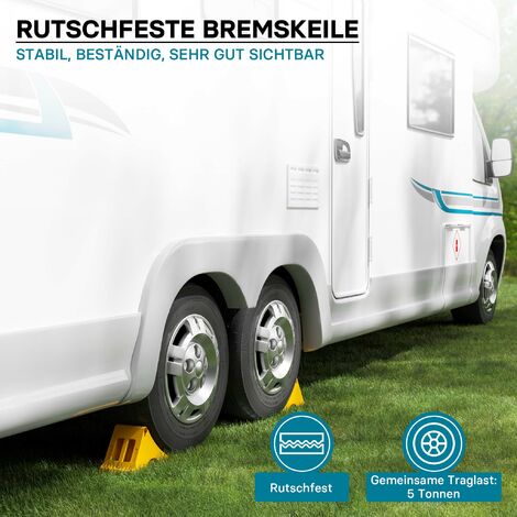 2 Paar Unterlegkeile Für Wohnmobile, Strapazierfähig, Doppelte Unterlegkeile
