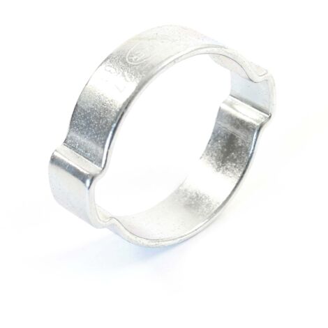 25 Stufenlose 1-Ohr-Schlauchschellen Aus 304 Edelstahl – Für Dünnwandige Schläuche (17 Mm), 360° Dichtung, Glatte Innenfläche – Für Sanitär & DIY