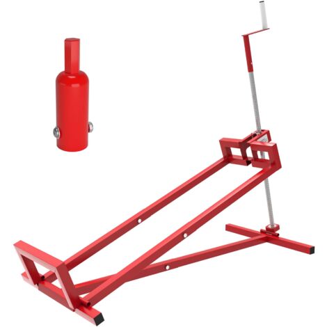 Hebevorrichtung Aufsitzmäher bis 250 kg inkl. Adapter, Heber für Rasentraktor bis 35° Neigung