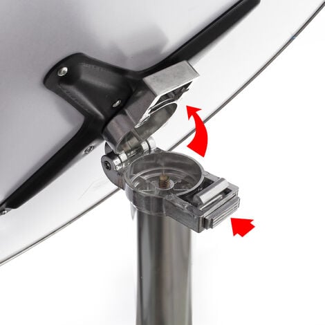 Wiltec höhenverstellbarer Stehtisch 74/114 cm Ø 60 cm, klappbarer Bistrotisch, 2-in-1 Outdoortisch, Aluminium Bartisch, Partytisch