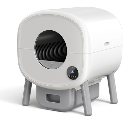 PawHut Selbstreinigende Katzentoilette Mit App - 80L Automatisches Katzenklo