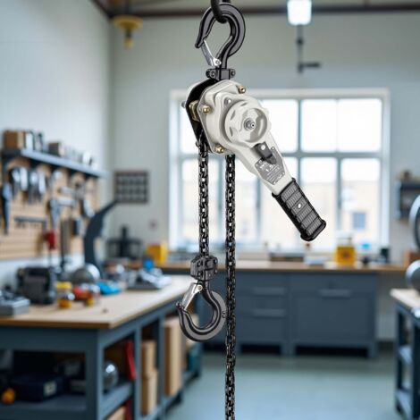 Wiltec Hebelzug 1 T X 1,5 M – Mit 360°-Griff, Ko Produktbild-Vorschau 2